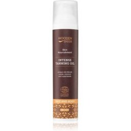WoodenSpoon Skin Nourishment huile pour le corps traitante pour un bronzage intense 100 ml