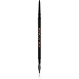Makeup Revolution Precise Brow Pencil crayon sourcils précision avec brosse teinte Medium Brown 0.05 g