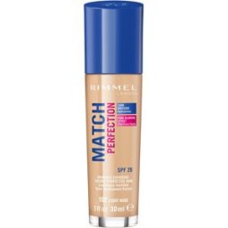 Rimmel Match Perfection fond de teint liquide SPF 20 teinte 102 Light Nude 30 ml