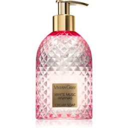 Vivian Gray Gemstone White Musc & Ananas savon crème 300 ml