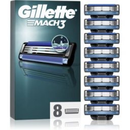 Gillette Mach3 lames de rechange 8 pcs