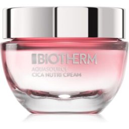 Biotherm Aquasource Cica Nutri Cream crème hydratante nourrissante pour peaux sèches à très sèches et sensibles 50 ml