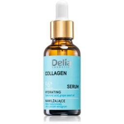 Delia Cosmetics Collagen sérum hydratant visage, cou et décolleté 30 ml