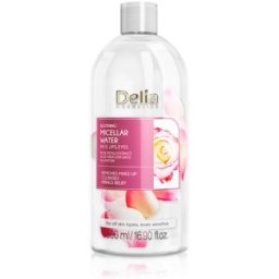 Delia Cosmetics Micellar Water Rose Petals Extract eau micellaire nettoyante apaisante 500 ml