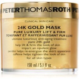 Peter Thomas Roth 24K Gold Mask masque visage raffermissant luxe effet lifting 150 ml