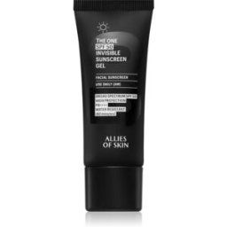 Allies of Skin Deluxe The One SPF 50 Invisible Sunscreen Gel crème solaire visage haute protection solaire SPF 50 20 ml