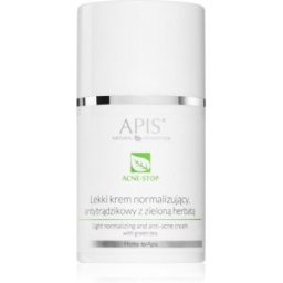 Apis Natural Cosmetics Acne-Stop Home TerApis crème légère anti-acné régulatrice du sébum visage 50 ml