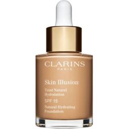 Clarins Skin Illusion Natural Hydrating Foundation fond de teint hydratant éclat SPF 15 teinte 110N Honey 30 ml
