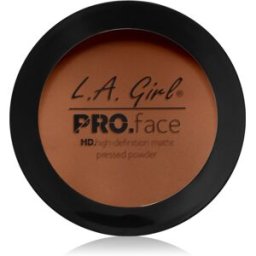 L.A. Girl Cosmetics PRO. Face HD poudre compacte effet mat teinte Warm Caramel 7 g
