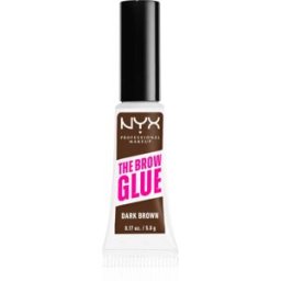 NYX Professional Makeup The Brow Glue gel sourcils teinte 04 Dark Brown 5 g