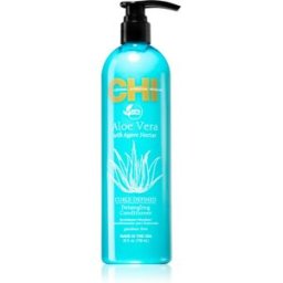 CHI Aloe Vera Detangling après-shampoing régénérateur en profondeur pour cheveux bouclés et frisé 739 ml