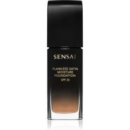 Sensai Flawless Satin Moisture Foundation fond de teint liquide SPF 25 teinte 204 Honey Beige 30 ml
