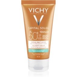 Vichy Capital Soleil crème protectrice pour une peau douce veloutée SPF 50+ 50 ml
