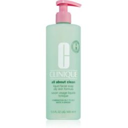 Clinique Liquid Facial Soap Oily Skin Formula savon liquide pour peaux grasses et mixtes 400 ml