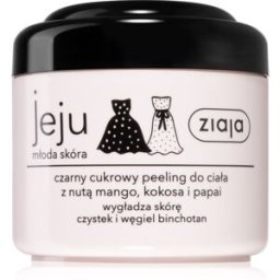 Ziaja Jeju Young Skin gommage corps au sucre noir 200 ml