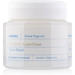 Korres Greek Yoghurt masque hydratant rafraîchissant aux probiotiques 100 ml