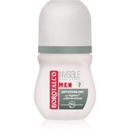 Borotalco MEN Invisible déodorant bille roll-on 72h parfums Musk 50 ml