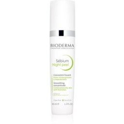 Bioderma Sébium Night Peel sérum exfoliant lissant anti-imperfections de la peau 40 ml