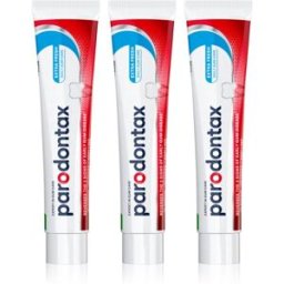 Parodontax Extra Fresh dentifrice contre les saignements de gencives 3 x 75 ml