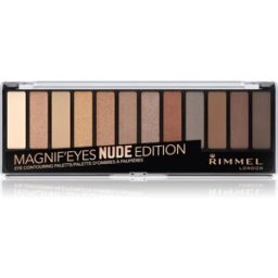 Rimmel Magnif’ Eyes palette de fards à paupières teinte 001 Nude Edition 14.16 g