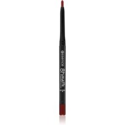 essence 8h Matte Comfort crayon à lèvres fini mat avec taille-crayon teinte 08 Dark Berry 0,3 g