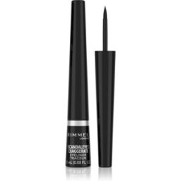 Rimmel Exaggerate Eyeliner eyeliner liquide teinte 100% Black 2,5 ml