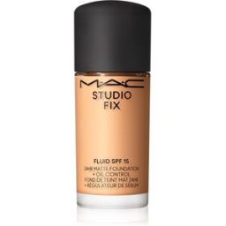 MAC Cosmetics Mini Studio Fix Fluid SPF 15 24HR Matte Foundation + Oil Control fond de teint matifiant SPF 15 teinte NC20 15 ml