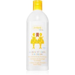 Ziaja Kids Cookies 'n' Vanilla Ice Cream shampoing et gel lavant 2 en 1 pour enfant à partir de 3 ans Cookies & Vanilla 400 ml