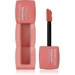 MAYBELLINE NEW YORK SuperStay Teddy Tint rouge à lèvres longue tenue à effet mat teinte 15 Skinny Dip 5 ml