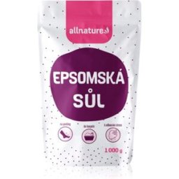Allnature Epsom salt sel de bain 1000 g