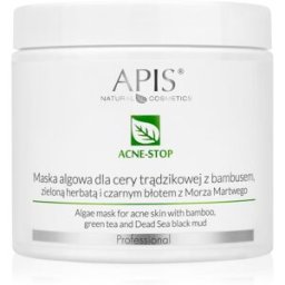 Apis Natural Cosmetics Acne-Stop Professional masque nettoyant et adoucissant pour peaux grasses sujettes à l'acné 200 g
