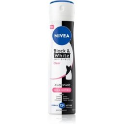 Nivea Invisible Black & White Clear anti-transpirant en spray pour femme 150 ml