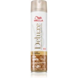 Wella Deluxe Silky Smooth laque cheveux régénérante fixation extra forte 250 ml