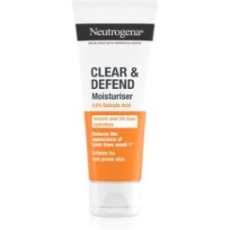 Neutrogena Clear & Defend 0.5% Salicylic Acid crème hydratante sans huile 50 ml