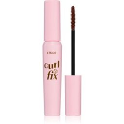 ETUDE Curl Fix Mascara mascara waterproof pour des cils volumisés et courbés teinte 02 Brown 8 g