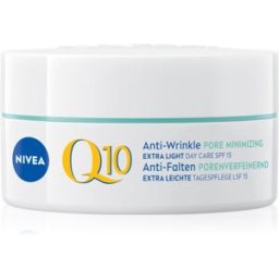 NIVEA Q10 Anti-Wrinkle crème de jour légère anti-rides SPF 15 50 ml