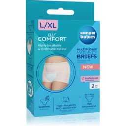 Canpol babies Maternity Briefs culottes post-accouchement taille L/XL 2 pcs