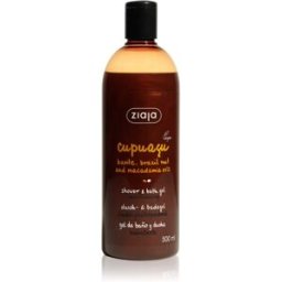 Ziaja Cupuacu gel douche et savon de bain aux cristaux 500 ml