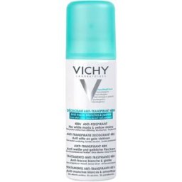 Vichy Deodorant 48h spray anti-transpirant anti-traces blanches et jaunes 125 ml