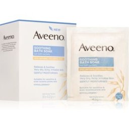 Aveeno Soothing Bath Soak poudre pour le bain 8x42 g