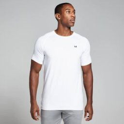 T-shirt d’entraînement à manches courtes MP pour hommes – Blanc - XXXL