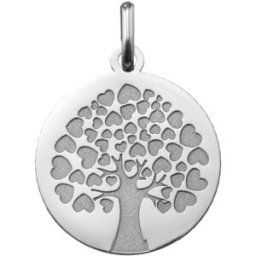 Mon Premier Bijou Médaille Arbre de l’Amour - Argent massif