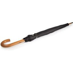 Isotoner - Parapluie Canne X-TRA SEC Noir DELUXE ST