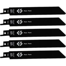 C.K T0823 Lames de scie sabre 24 tpi, lot de 5 Longueur lame de scie 150 mm 5 pc(s)