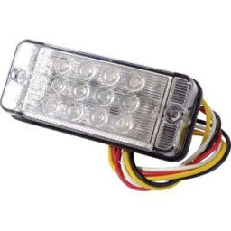 Feu de recul pour remorque gauche, droite SecoRüt 95821 verre transparent extrêmités de câble ouvertes 12 V, 24 V