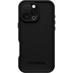 Otterbox Fre Series Coque arrière Apple iPhone 16 Pro noir compatible avec MagSafe, étanche à leau 77-96151