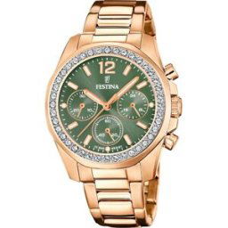 Montre Femme Festina Boyfriend Collection - F20639-A Bracelet Acier Doré Rose female