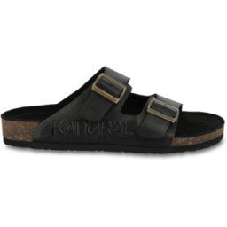 Kaporal Mocassins homme JIMMY noir en cuir 40 male