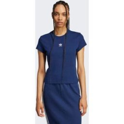 adidas Originals - Essentials - T-shirt coupe slim - Indigo nuit-Bleu Bleu XL female