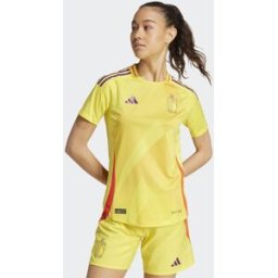 adidas Performance - Belgique Ã©quipe fÃ©minine - Maillot extÃ©rieur 25 authentique - Jaune impact Jaune 2XS female